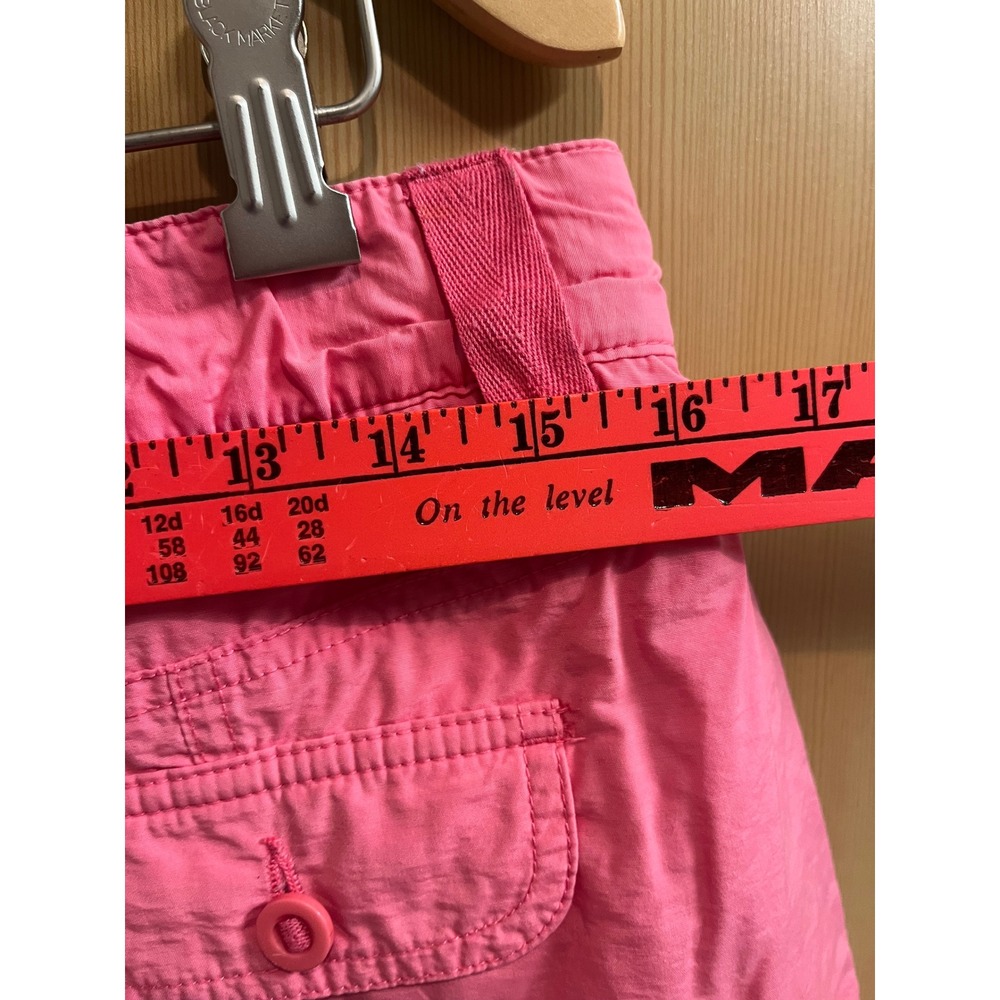 Lands' End Cargo Skort Womens 6P Pink Utility Mini Skirt Built-in Shorts - Picture 6 of 9